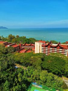 Landskap semula jadi dekat dengan apartmen