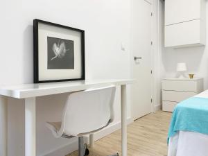 Posteľ alebo postele v izbe v ubytovaní MalagadeVacaciones - Lazcano