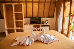 kaje cottage & restaurant客房内的一张或多张床位