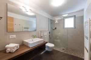 Koupelna v ubytování Apparthotel Zunneler