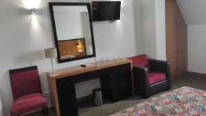 Postel nebo postele na pokoji v ubytování Hotel Bagoeira