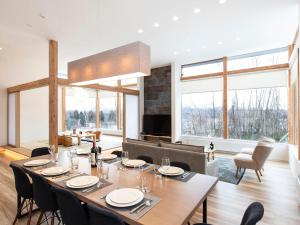 Χώρος καθιστικού στο Aoyama Lodge