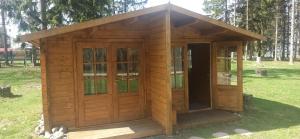 Zahrada ubytování Biržai camping