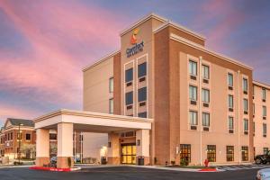 a rendering of a cranberry hotel at Comfort Inn & Suites in Harrisonburg