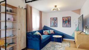 Posezení v ubytování Villa Nono Penthouse Apartment