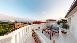 Balkón nebo terasa v ubytování Villa Nono Penthouse Apartment