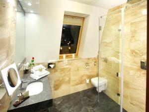 Bathroom sa Hotel Zamek Centrum