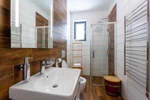 Kúpeľňa v ubytovaní Ski Chalet Klínovec
