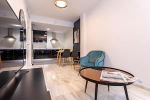 Posedenie v ubytovaní Málaga Rivas 34 Suites Homes