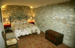 Cama o camas de una habitación en Casas Cueva el Mirador de Orce