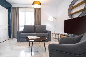 Posedenie v ubytovaní Málaga Rivas 34 Suites Homes