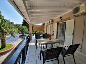 Balkón nebo terasa v ubytování Asprokavos beach apartment and studio