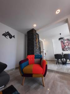 Posedenie v ubytovaní Njivice, otok Krk, apartman Dora