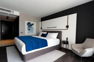 Postel nebo postele na pokoji v ubytování Hotel Bonvie