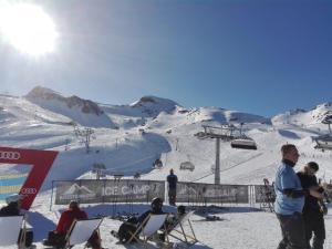 Ferienhaus Alpenrose v zimě