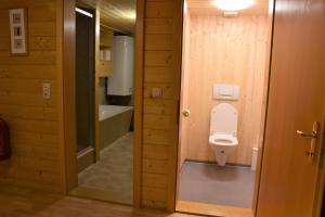 Koupelna v ubytování Ferienwohnung Brittenberg Alpaka + 22 fotografií