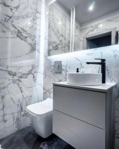 Kúpeľňa v ubytovaní Grey House Warsaw