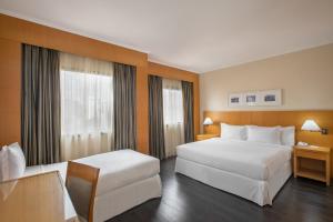 Cama ou camas em um quarto em INNSiDE by Meliá São Paulo ITAIM