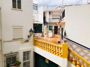Balkón alebo terasa v ubytovaní Apartamento Estrella Centro