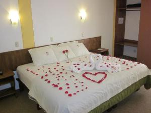 Postel nebo postele na pokoji v ubytování Hotel Munay Tambo