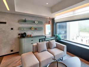 A kitchen or kitchenette at the Arca