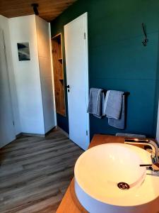 Baðherbergi á Renée Cense