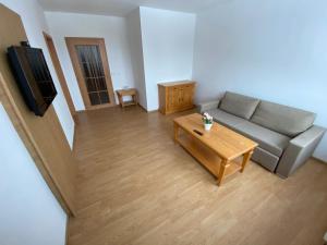 TV a/nebo společenská místnost v ubytování Hotel Zlatý Chlum