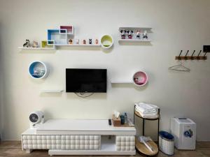 TV i/ili multimedijalni sistem u objektu 鑫河小棧