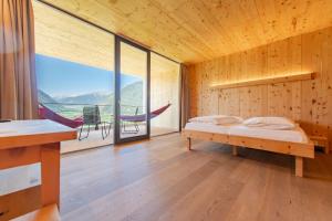 Letto o letti in una camera di Bio Hotel Panorama