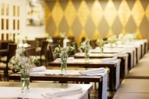 Restoran või mõni muu söögikoht majutusasutuses Pfeiler's Bürgerstüberl - Hotel
