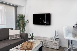 Et tv og/eller underholdning på Apartamento Playa San Juan
