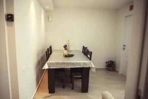 Dining area in a vendégházakat