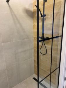 Kúpeľňa v ubytovaní APARTAMENT NAD MOTŁAWĄ Z WIDOKIEM