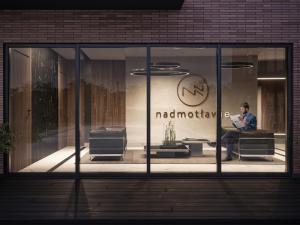 Hostia v ubytovaní APARTAMENT NAD MOTŁAWĄ Z WIDOKIEM