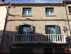 Balkon lub taras w obiekcie Greta Etxea