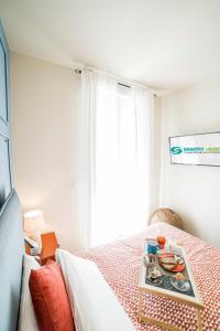 Postel nebo postele na pokoji v ubytování B&B SMARTFIT HOUSE - Room & Relax in Pescara