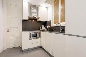Кухня или кухненски бокс в Magdalena Premium Suites