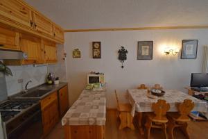 A kitchen or kitchenette at Hofer Apartment