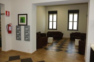 Posezení v ubytování Student's Hostel Parma