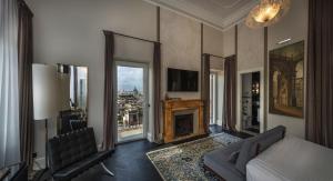 Prostor za sedenje u objektu Ricciardelli Luxury Studios - Piazza di Spagna