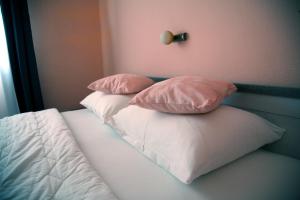 Posteľ alebo postele v izbe v ubytovaní Apartment del Mar Vinišće
