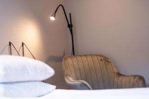 Voodi või voodid majutusasutuse Karlskrona H&H toas