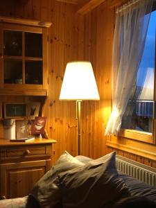 Voodi või voodid majutusasutuse Chalet Siesta toas