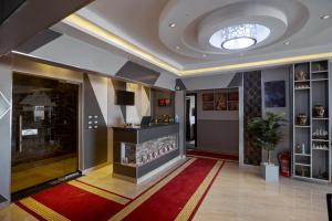 Vstupní hala nebo recepce v ubytování Pyramids Planet Hotel