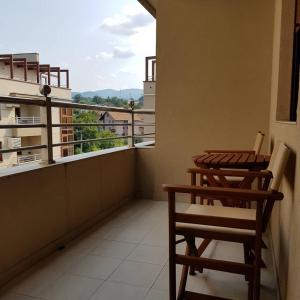 Balkón nebo terasa v ubytování Apartman Ibarstar