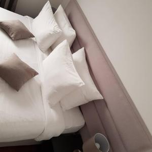 Postel nebo postele na pokoji v ubytování Apartman Ibarstar