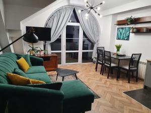 Posedenie v ubytovaní Apartament w centrum 3