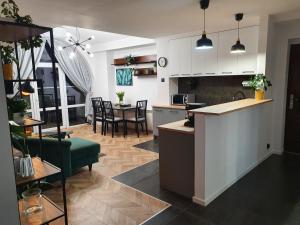 Kuchyňa alebo kuchynka v ubytovaní Apartament w centrum 3