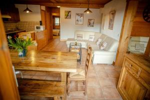 Χώρος καθιστικού στο L Aravis (Gite des Alpes) +11 φωτογραφίες