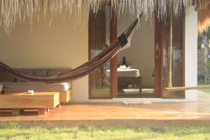 Zahrada ubytování Nanas Homestay bungalow